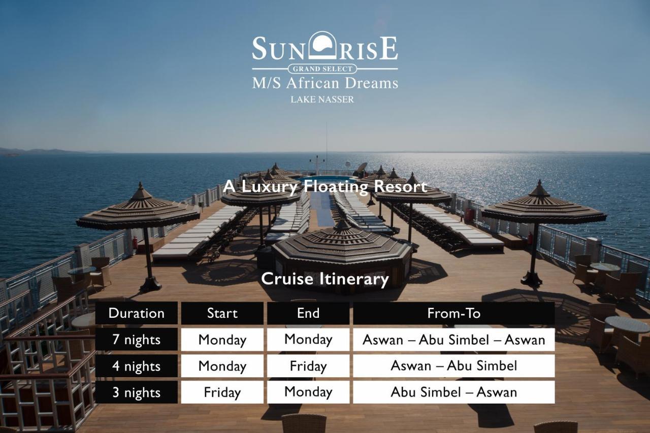 Sunrise African Dreams Cruise -Grand Select- Асуан Екстер'єр фото